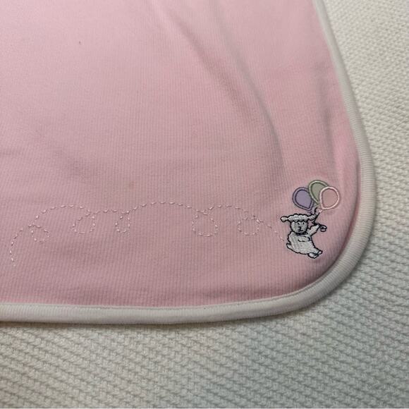 THE CHILDREN'S PLACE TCP Pink White Baby Blanket - Picture 2 of 10